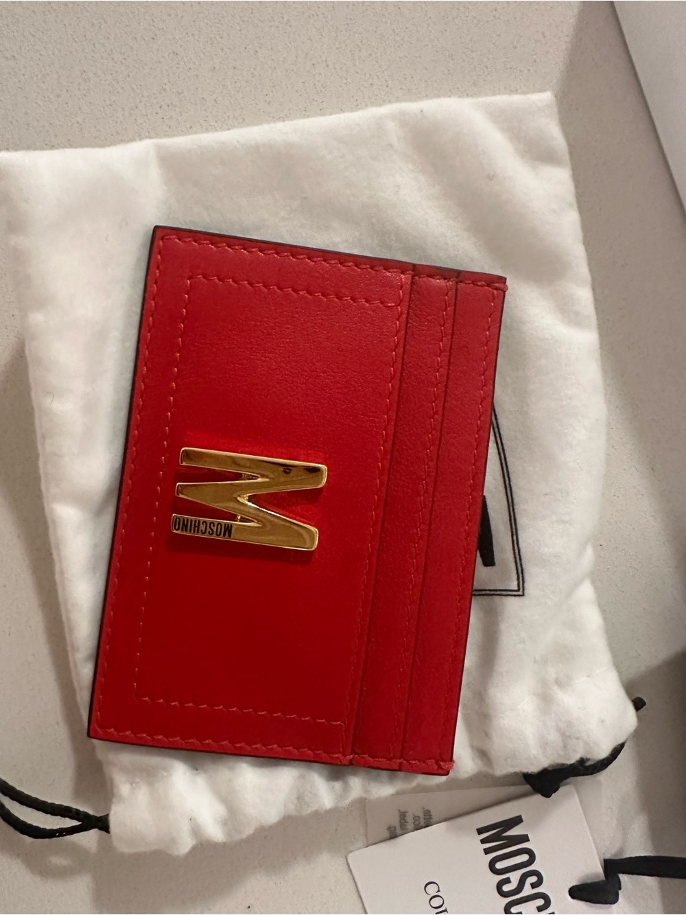 Moschino - red cardholder —new - Picture 12 of 12